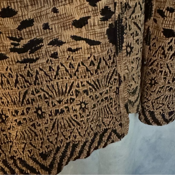 Vintage leopard print button down cardigan - Picture 4 of 7